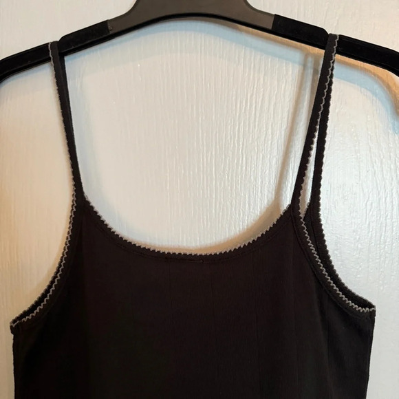Ado Mizumori Tank Top Sz XS Kidcore  Y2K Kawaii Rhinestone‎ Mermaid Lettuce Hem - Picture 7 of 13